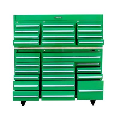 Мастерская Металлическая тяжелая нержавеющая сталь гаражный шкаф инструментов с подвижной рабочей скамейкой