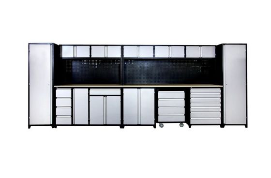 Гараж и мастерская Металлический шкаф инструментов с ящиками Powder Coat Steel Finish