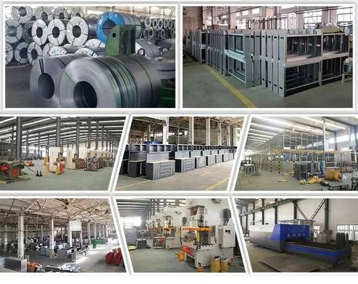 Гараж и мастерская Металлический шкаф инструментов с ящиками Powder Coat Steel Finish