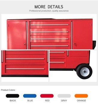 10,0-1,5 мм толщина Rolling Trolley Tool Box Workshop Garage Drawer Cabinet с колесами