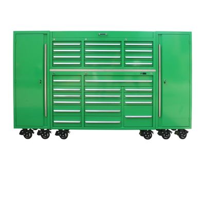 5 дюймовый PU Caster Car Repair Tool Trolley Chest с Ключевым замком и многофункциональным шкафчиком