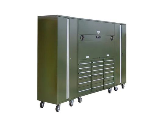 Функция Хранение Запасные инструменты Части Коробка Rolling Tool Cart с шкафом и колесами