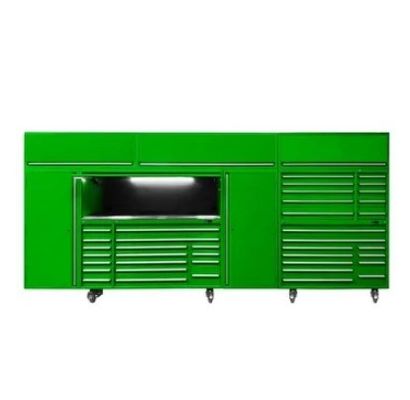Мастерская Гараж Железный Rolling Tool Cart с ручкой и колесами Металлический инструментальный шкаф
