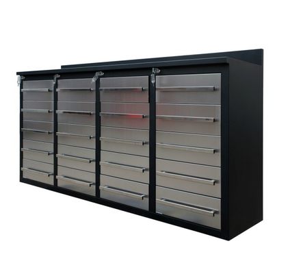 LS-1800-20-100 Fancy Top 1,0 мм 1,2 мм 1,5 мм гаражный шкаф инструментов в коричневом цвете с замком
