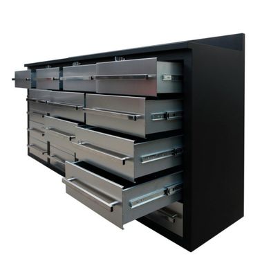 LS-1800-20-100 Fancy Top 1,0/1,2/1,5 мм гаражный шкаф для металлических инструментов с ящиками