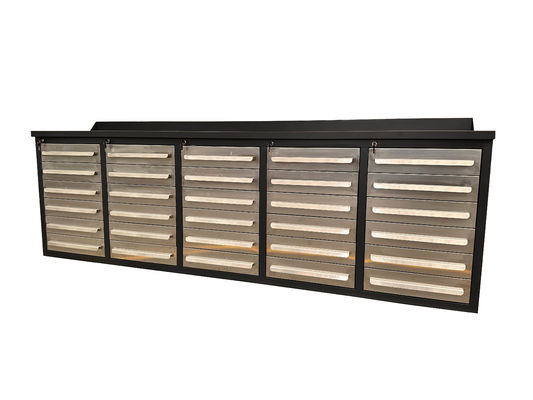 LS-1800-20-100 Fancy Top 1,0/1,2/1,5 мм гаражный шкаф для металлических инструментов с ящиками