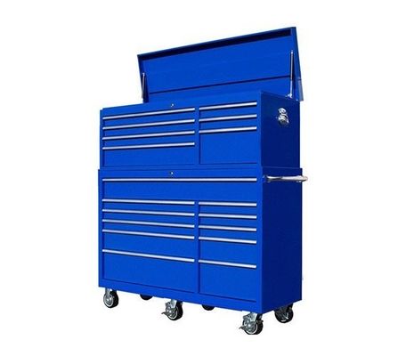 Улучшить ваш гараж рабочий стол с серебряной коробки инструментов Rolling Chest и дополнительные ручки