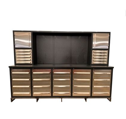 Специализированная поддержка Heavy Duty Mastercraft Workbench для хранения запасных инструментов и деталей