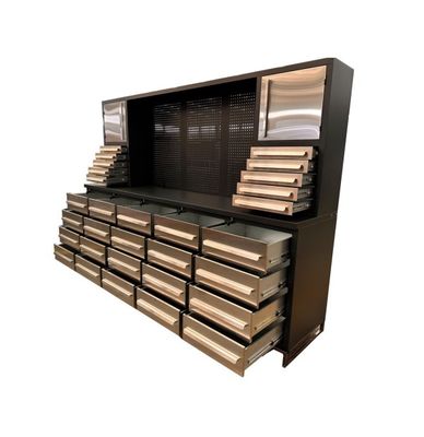 Специализированная поддержка Heavy Duty Mastercraft Workbench для хранения запасных инструментов и деталей