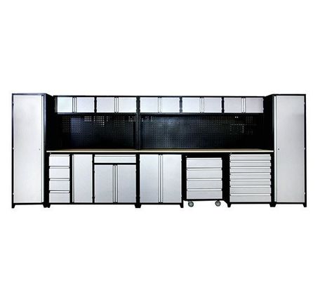 Браун Heavy Duty Workshop Metal Garage Storage Cabinet Tall Wide Tool Chest Cabinet Поставщики