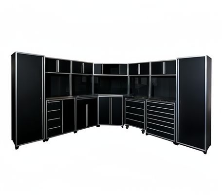 Браун Heavy Duty Workshop Metal Garage Storage Cabinet Tall Wide Tool Chest Cabinet Поставщики
