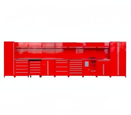 Браун Heavy Duty Workshop Metal Garage Storage Cabinet Tall Wide Tool Chest Cabinet Поставщики