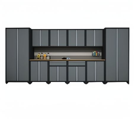Стенный монтаж гараж инструментальный шкаф комплект с Pegboard холоднокатаной стали 0,8 мм-1,50 мм толщины