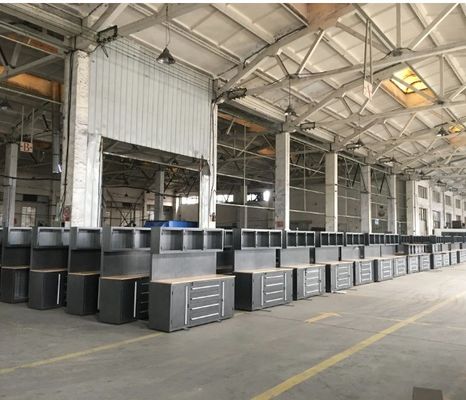 Приемлемый OEM ODM тяжелой 72 дюймовой металлической руловой инструментальный ящик для гаражной рабочей скамьи