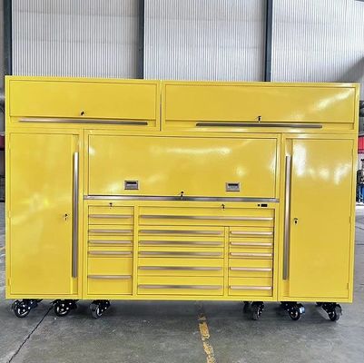 Порошкообразованная стальная отделка тяжеловесная шкатулка на колесах для инструментов Хранилище
