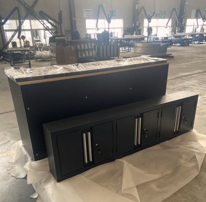 Авторемонт рабочая зона Сборник инструментов Стальная рабочая скамейка для гаражного хранилища и мастерской
