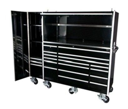 Top Hutch Garage Workshop Storage Rolling Mechanic Wide Tool Chest для ремонта автомобилей