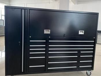 Top Hutch Garage Workshop Storage Rolling Mechanic Wide Tool Chest для ремонта автомобилей