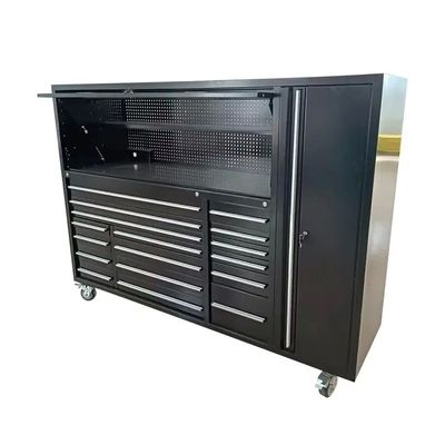 Приемлемый OEM ODM механический инструментальный ящик шкаф для большого черного мастерского хранилища