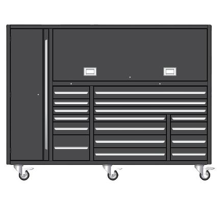 Поддержка OEM 72 84 дюймовый механический ящик инструмента шкаф для профессионалов