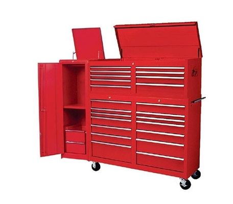 Тяжелая механика 72 Rolling Tool Chest Trolley с настраиваемой коробкой и большой коробкой инструментов