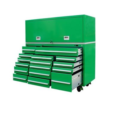 Порошковое покрытие из стали портативный 16 ящиков Rolling Tool Chest с нержавеющей столешницей и коробкой