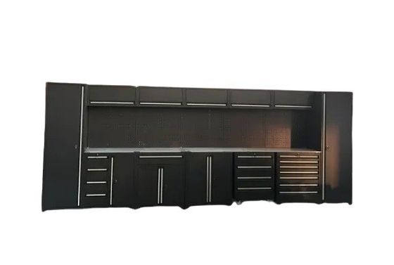 Порошковое покрытие Metal Garage Tool Cabinet с тяжелой сталью и логотипом
